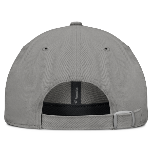 ST. LOUIS BLUES FANATICS NOTE LOGO 3D PATCH ADJUSTABLE HAT - GREY Adjustable Cap Fanatics