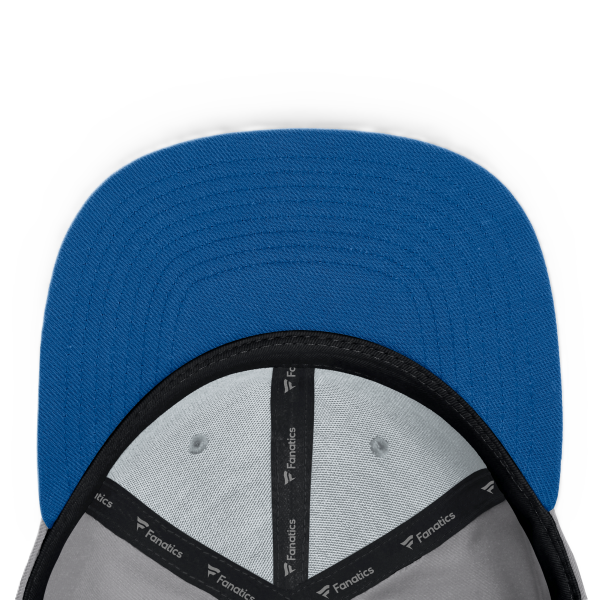 ST. LOUIS BLUES FANATICS DUO BLOCK SNAPBACK - GREY Adjustable Cap Fanatics