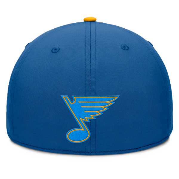 ST. LOUIS BLUES FANATICS STL AUTHENTIC PRO FLEXFIT - BLUE/GOLD Flex Fit Cap Fanatics
