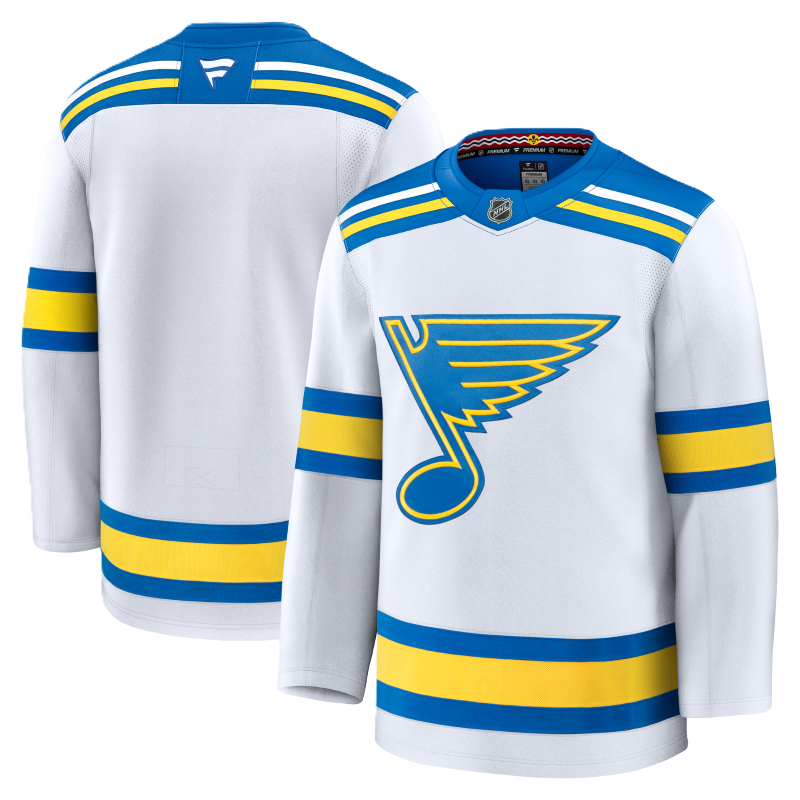 ST. LOUIS BLUES FANATICS PREMIUM ROAD JERSEY – STL Authentics