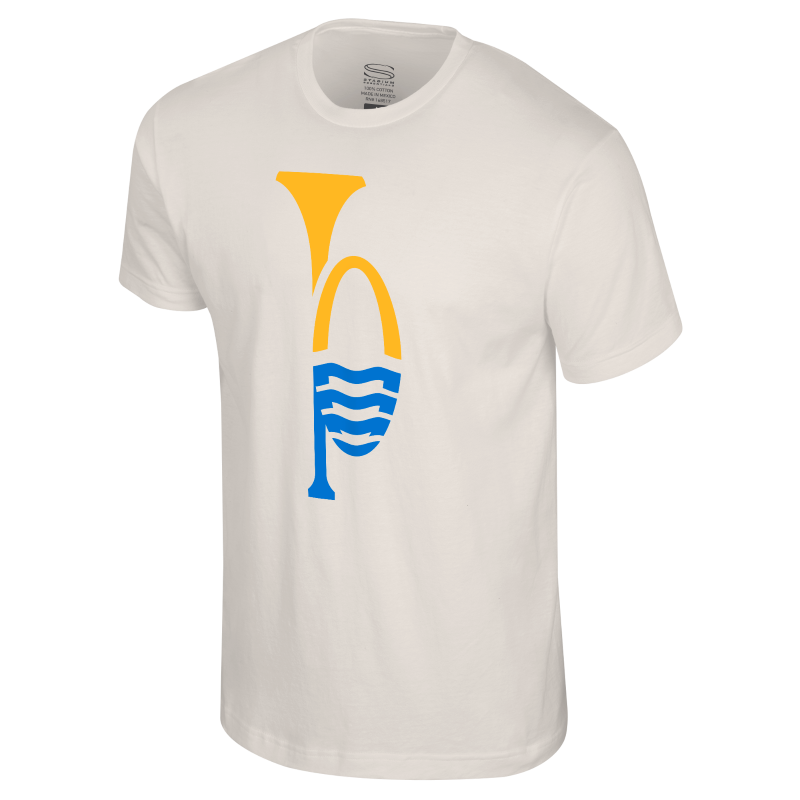 ST. LOUIS BLUES STADIUM ESSENTIALS RIVER MUSIC TEE - WHITE – STL
