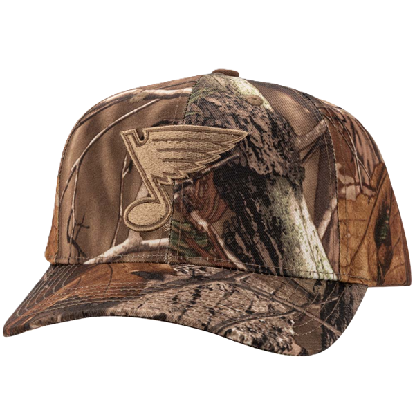 ST. LOUIS BLUES SUCCESS BRANDS HUNTING & FISHING SNAPBACK - CAMO Snapback Success Promotions