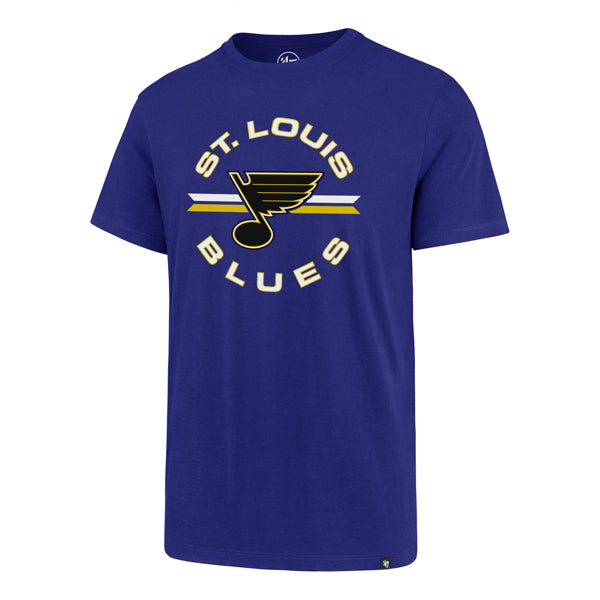 ST. LOUIS BLUES 47 BRAND ASSIST SUPER RIVAL TEE