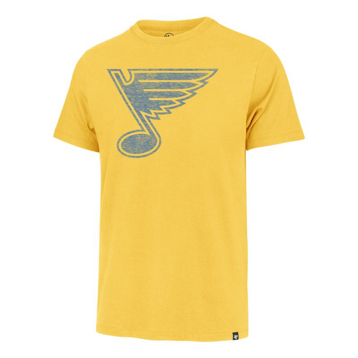BLUES ’47 BRAND NEW LOGO PREMIER FRANKLIN TEE - Gold T-shirt '47 Brand