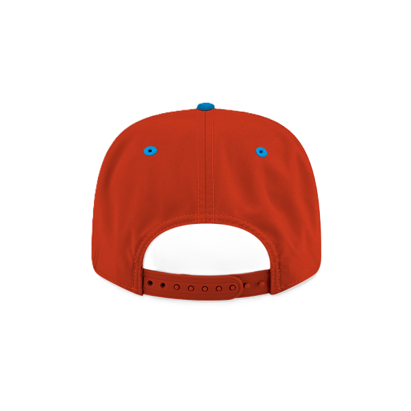 ST. LOUIS BLUES NEW ERA 9SEVENTY NOTE LOGO CITY FLAG SNAPBACK - RED Adjustable Cap New Era