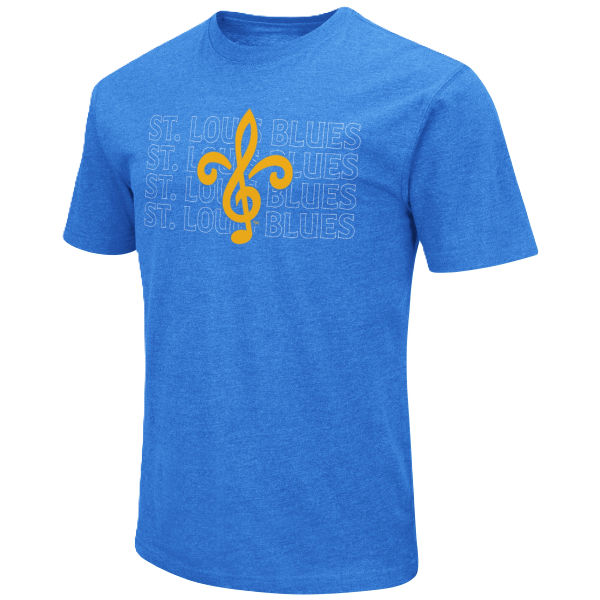 ST. LOUIS BLUES FLEUR-DE-LIS BILLBOARD TEE T-shirt Colosseum