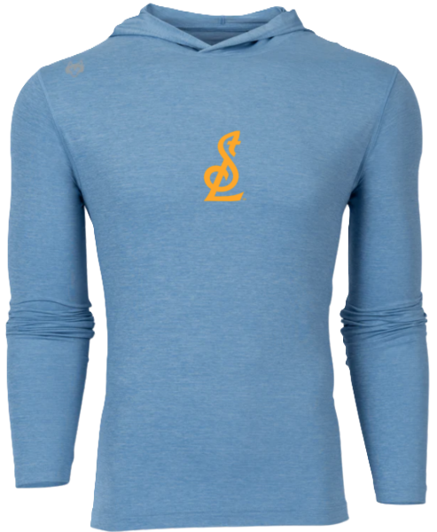 GREYSON GUIDE SPORT HOODIE STL LOGO - Blue Hoodie Greyson