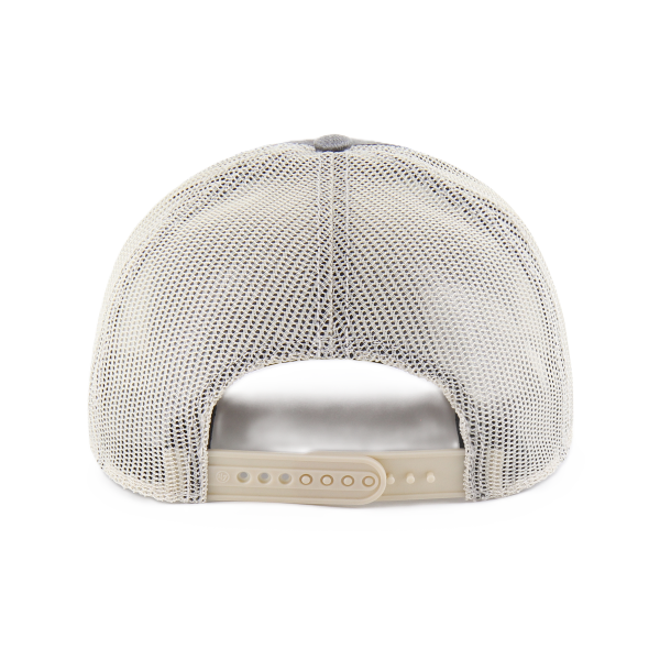 ST. LOUIS BLUES ’47 BRAND CANTEEN PATCH MESH SNAPBACK – CINDER Adjustable Cap '47 Brand