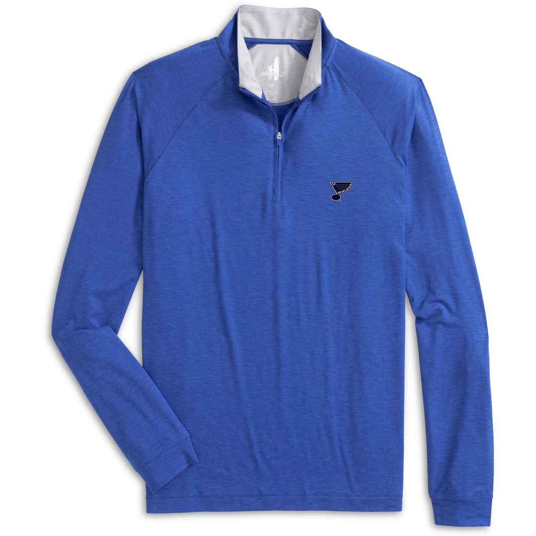 ST. LOUIS BLUES JOHNNIE-O FREEBORNE 1/4 Zip 1/4 Zip Johnnie-O