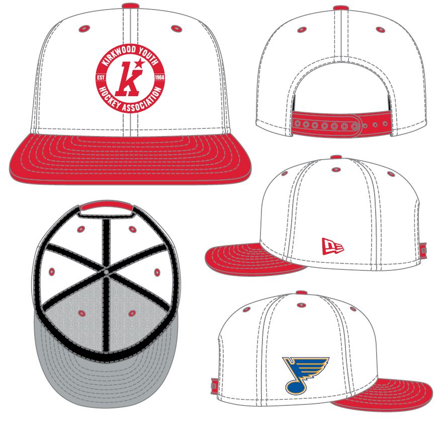 2023 KIRKWOOD STARS NEW ERA YOUTH HAT