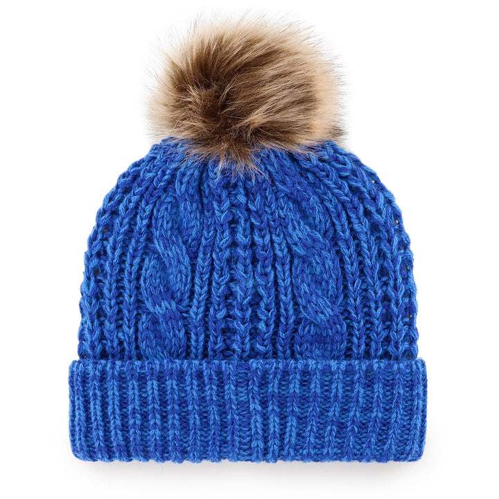 ST. LOUIS BLUES '47 BRAND WOMEN'S MEEKO POM KNIT - ROYAL Knit '47 Brand