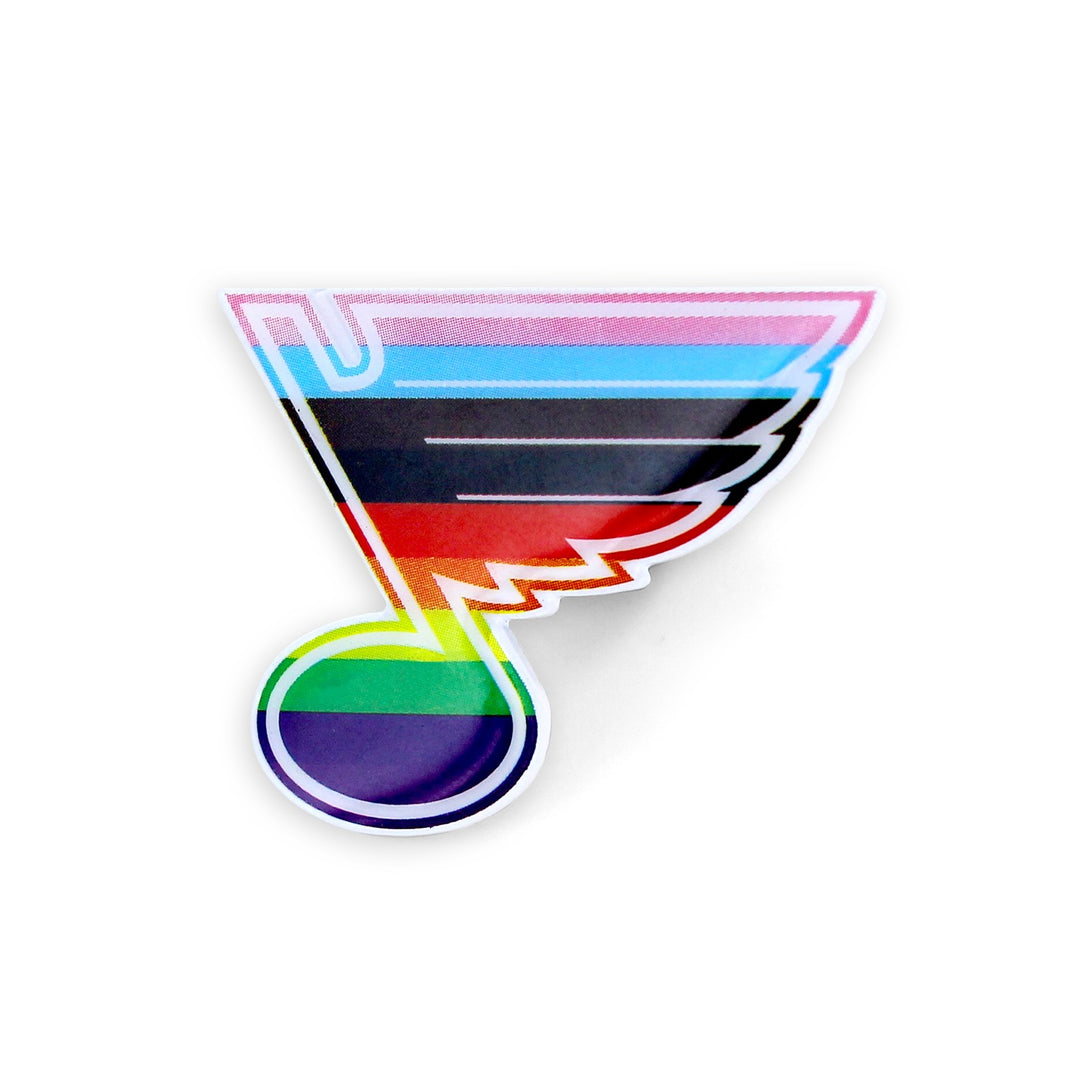 ST. LOUIS BLUES AMINCO PRIDE COLLECTOR PIN - MULTICOLOR Collector Pins Aminco