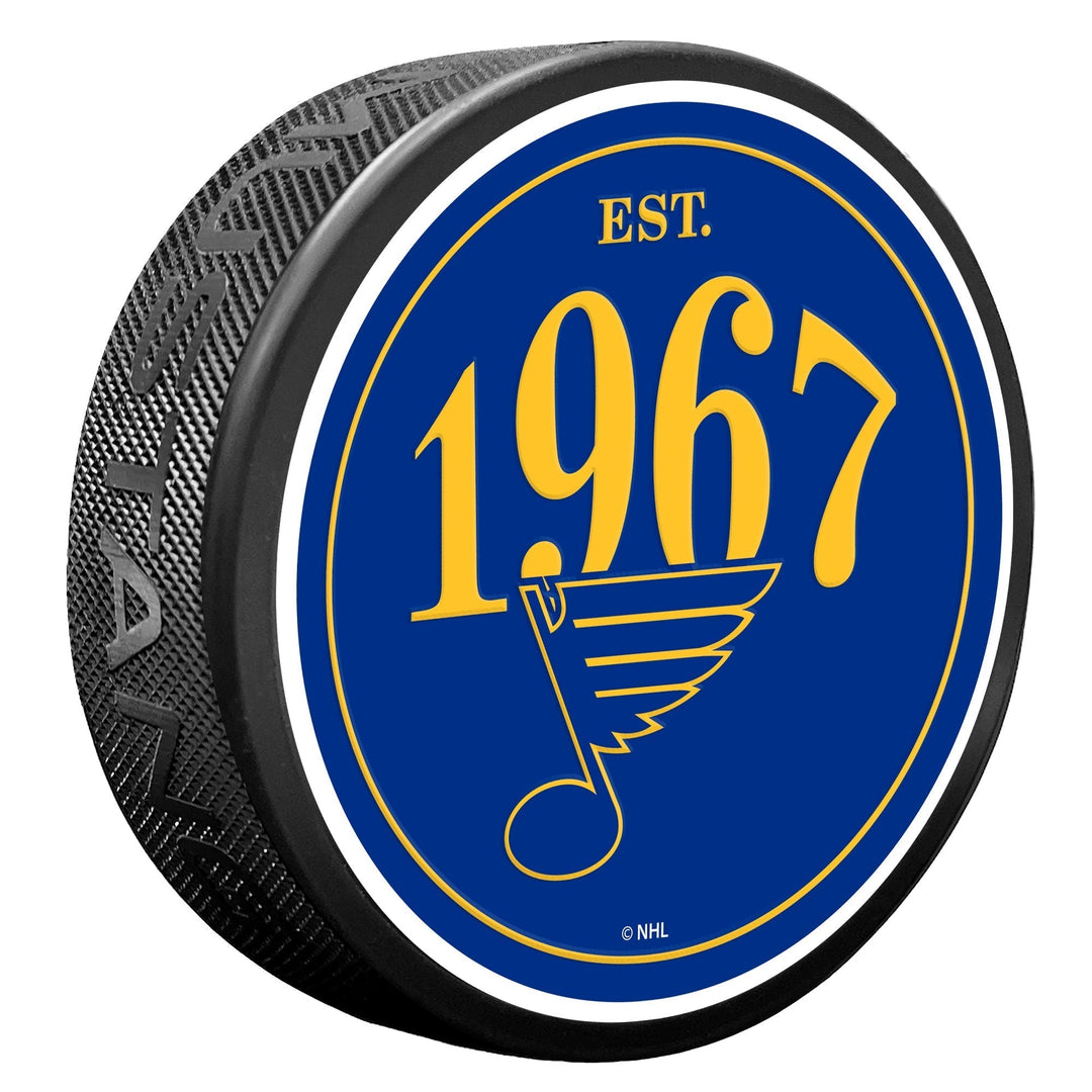 St. Louis Blues Puck - Founding Year Puck Sports Decor