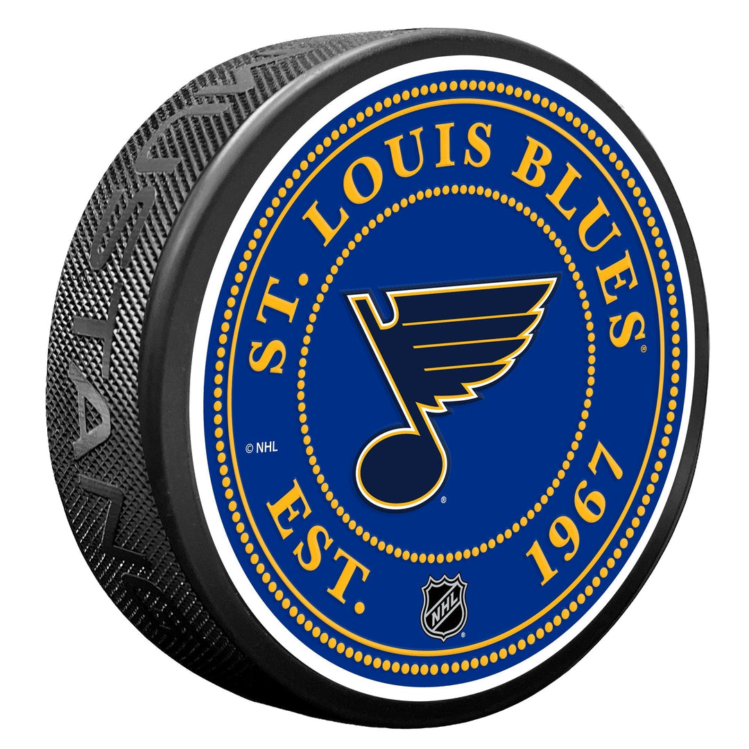 St. Louis Blues Puck - Stud Puck Sports Decor