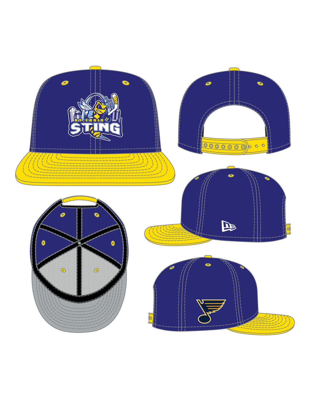 2023 ST. LOUIS STING NEW ERA ADULT HAT