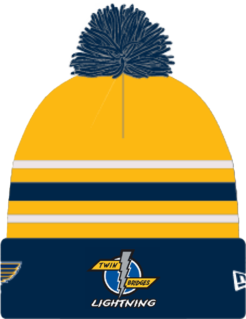 2024 TWIN BRIDGES NEW ERA KNIT HAT Knit STL Authentics