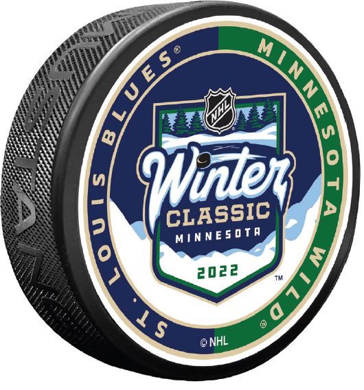 WINTER CLASSIC 2022 LOGO PUCK Puck Mustang Products