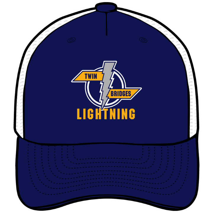 2025 Youth Hockey Association Hat - Twin Bridges Lightning Adjustable Cap CapX