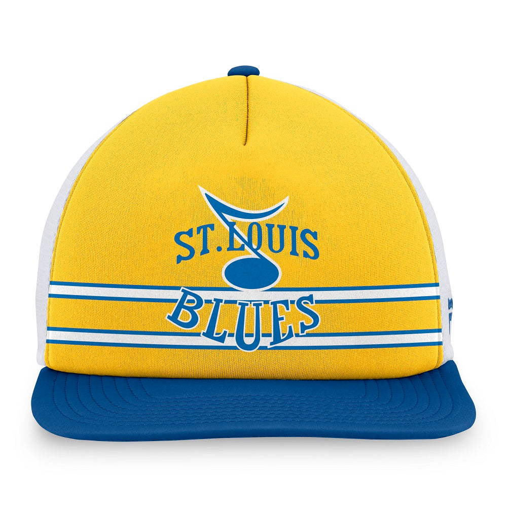 ST. LOUIS BLUES FANATICS REVERSE RETRO MESH SNAPBACK – STL Authentics