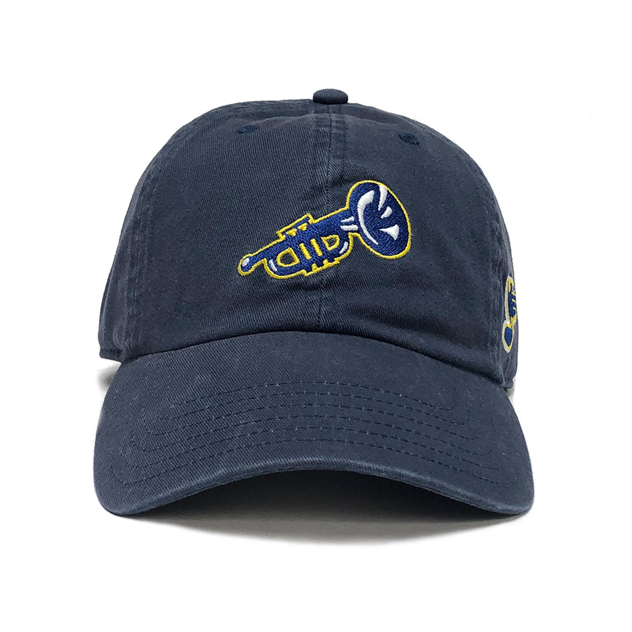 ST. LOUIS BLUES THE NORMAL BRAND TRUMPET DAD HAT STRAPBACK - BLUE