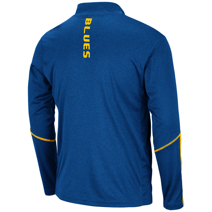ST. LOUIS BLUES COLOSSEUM EVACUATOR 1/4 ZIP JACKET - ROYAL/GOLD 1/4 Zip Colosseum