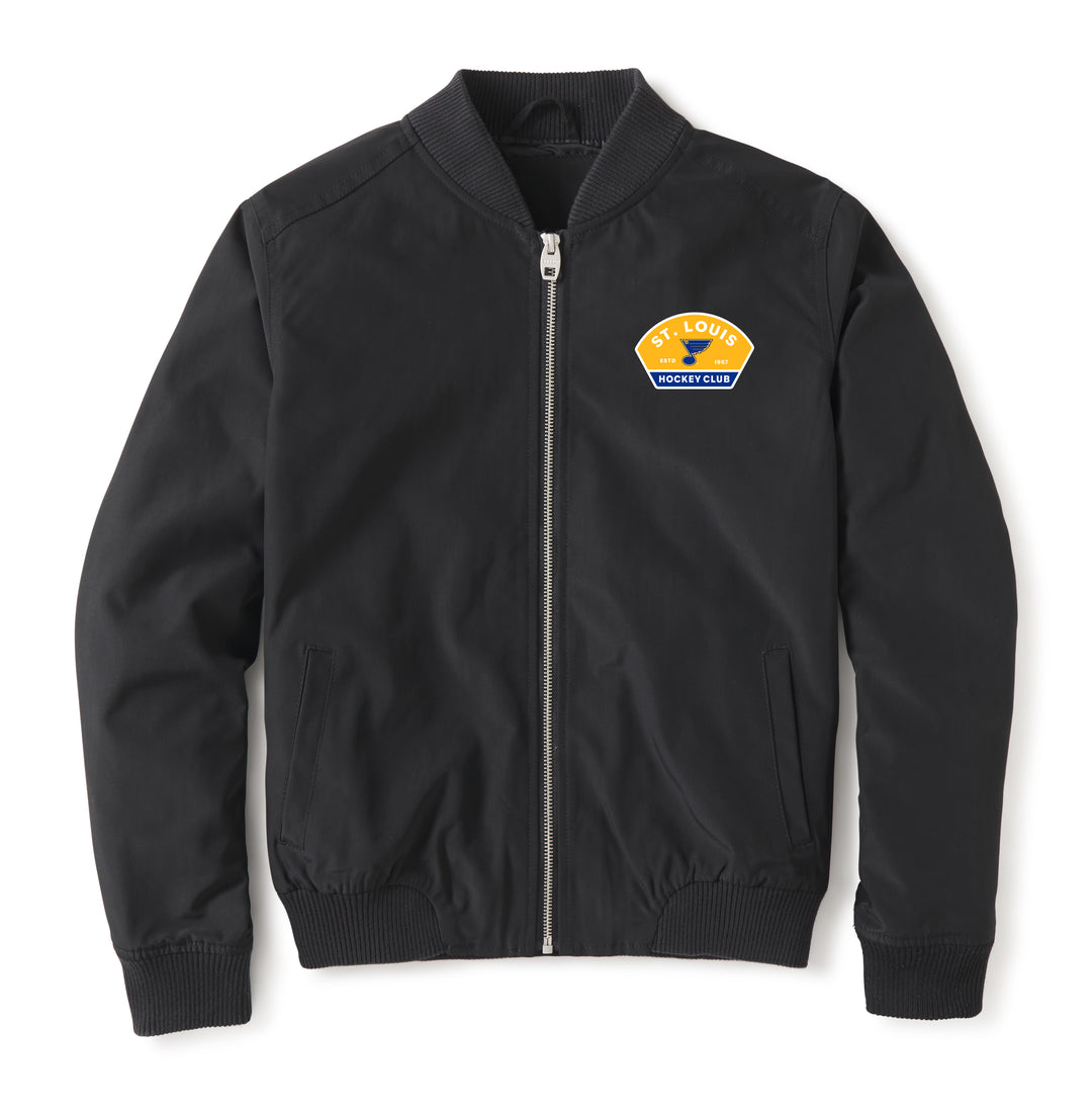 St. Louis Blues Sportiqe Ladies Ace Bomber Jacket