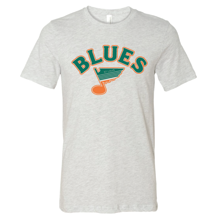 ST. LOUIS BLUES SERIES SIX ST. PAT'S COLORED TEE T-shirt Series Six