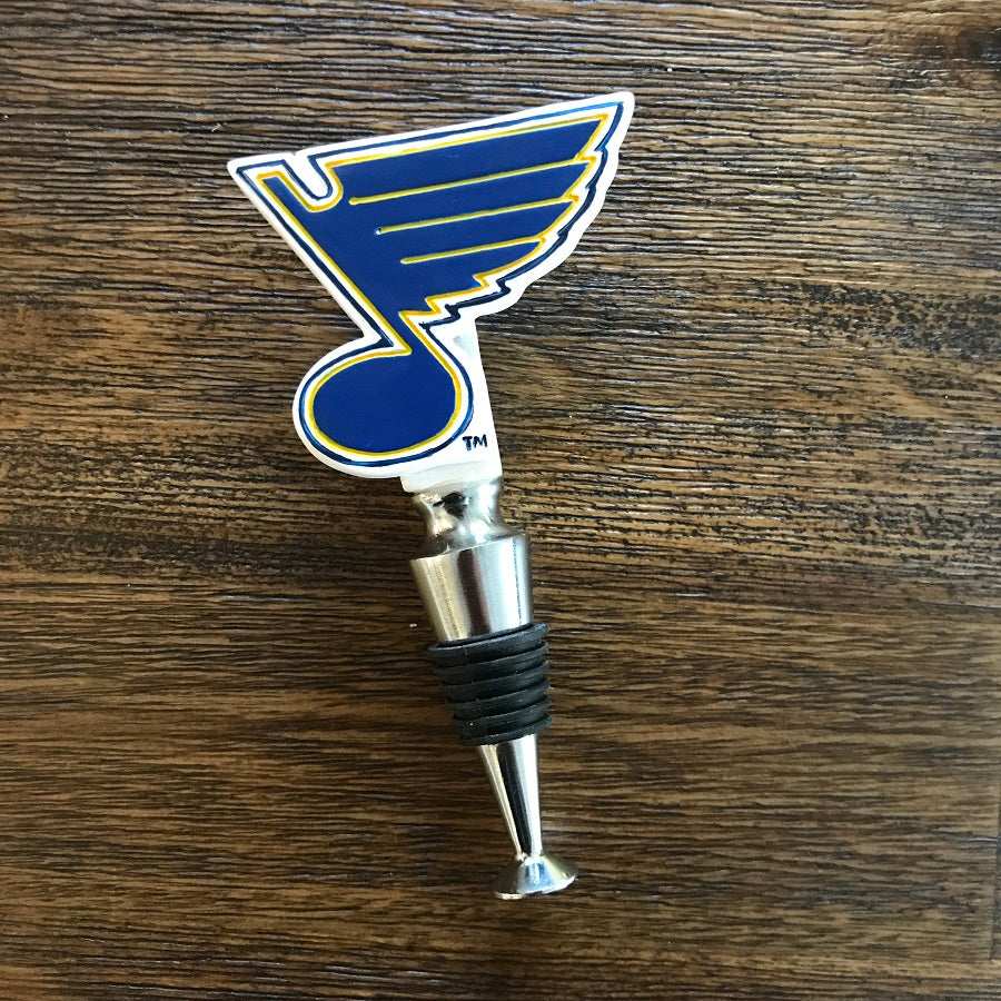 ST. LOUIS BLUES EVERGREEN WINE BOTTLE STOPPER Novelties Evergreen