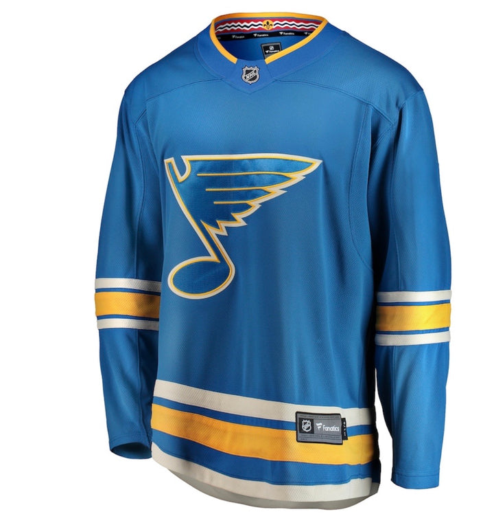 St. Louis Blues Men's Alternate Heritage Breakaway Jersey Jersey Fanatics S
