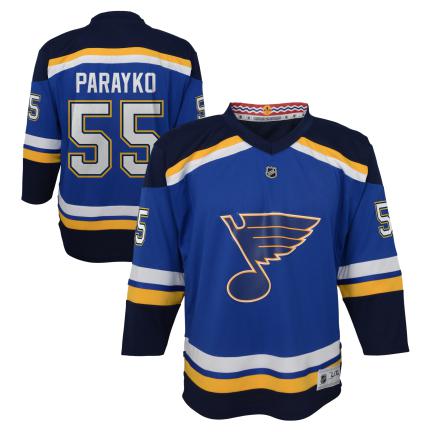 ST. LOUIS BLUES OUTERSTUFF YOUTH HOME REPLICA PARAYKO #55 JERSEY - ROYAL