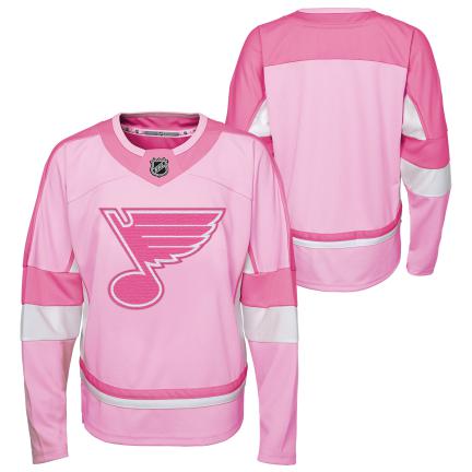 ST.LOUIS BLUES OUTERSTUFF KIDS PREMIER ALTERNATE JERSEY - PINK Jersey Outerstuff