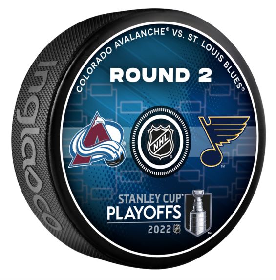 ST. LOUIS BLUES INGLASCO DUELING PUCK PLAYOFFS ROUND 2 2022