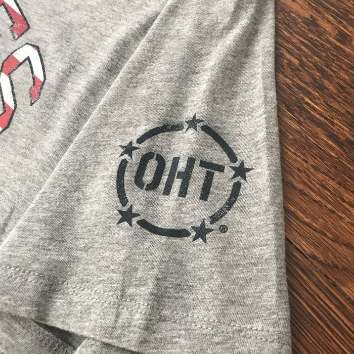 ST. LOUIS BLUES 47 BRAND OHT TWO PEAT RWB TEE - GREY T-shirt '47 Brand