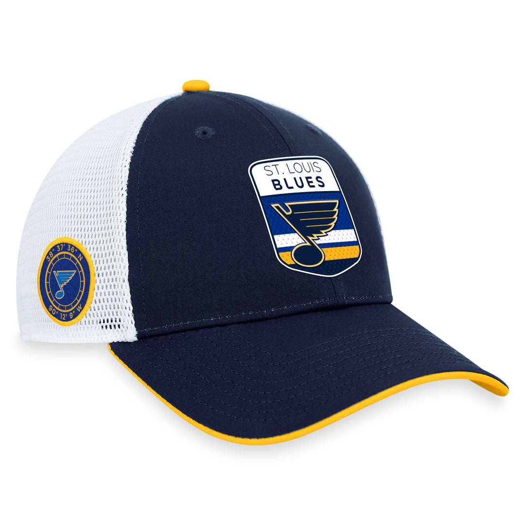 Men's Fanatics Branded Navy St. Louis Blues 2019 NHL Draft Flex Hat