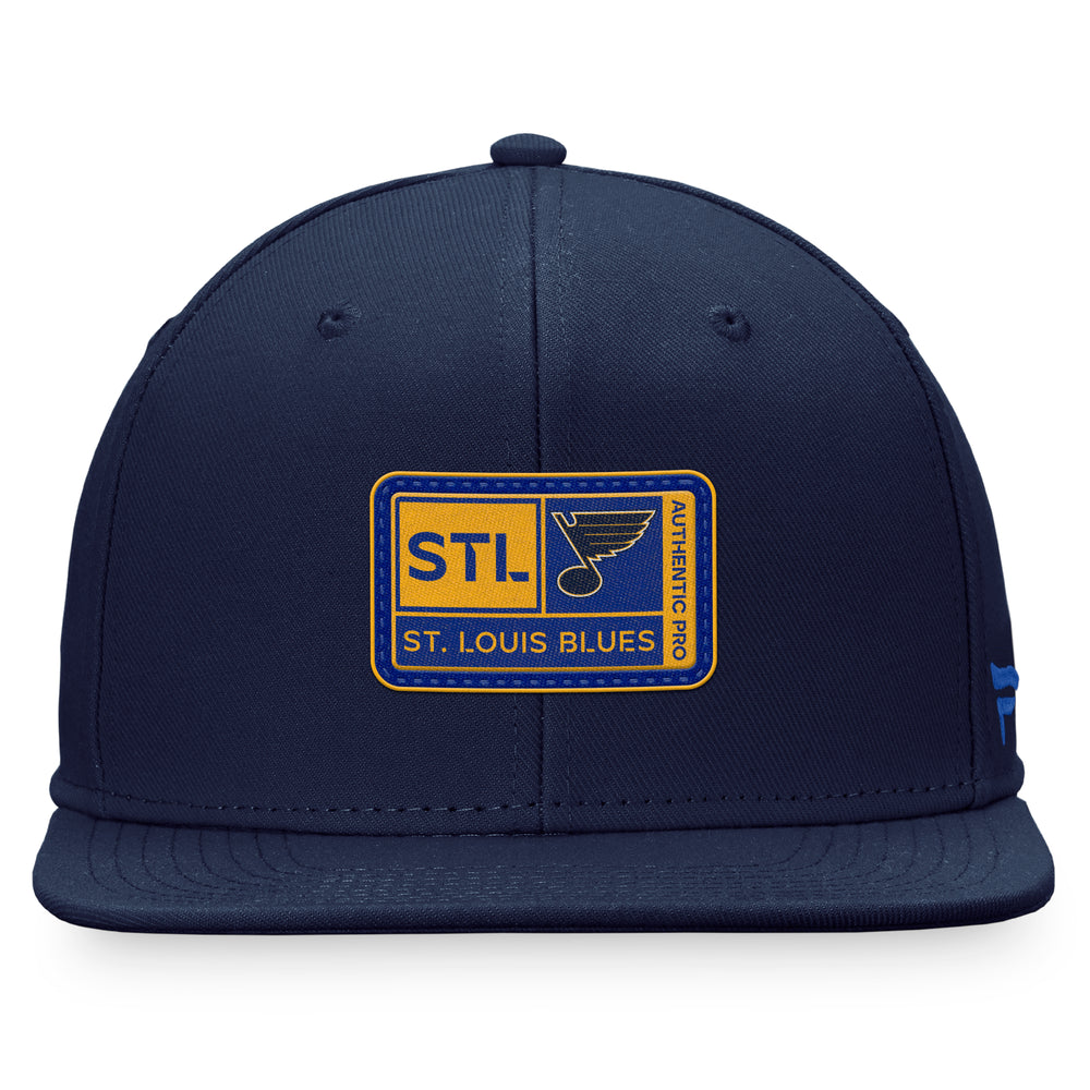 ST. LOUIS BLUES FANATICS REVERSE RETRO MESH SNAPBACK – STL Authentics