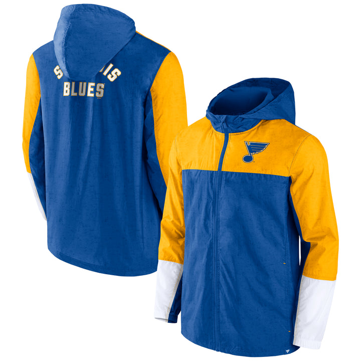 ST. LOUIS BLUES FANATICS WRIST SHOT FULL-ZIP JACKET - MULTI Outerwear Fanatics   