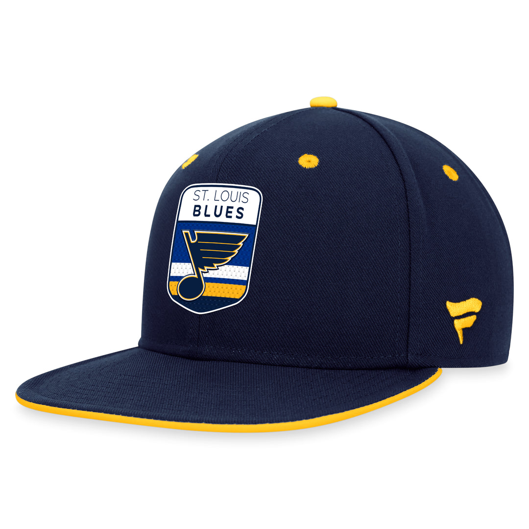 2023 ST. LOUIS BLUES FANATICS FLATBRIM SNAPBACK DRAFT HAT Hat Fanatics   