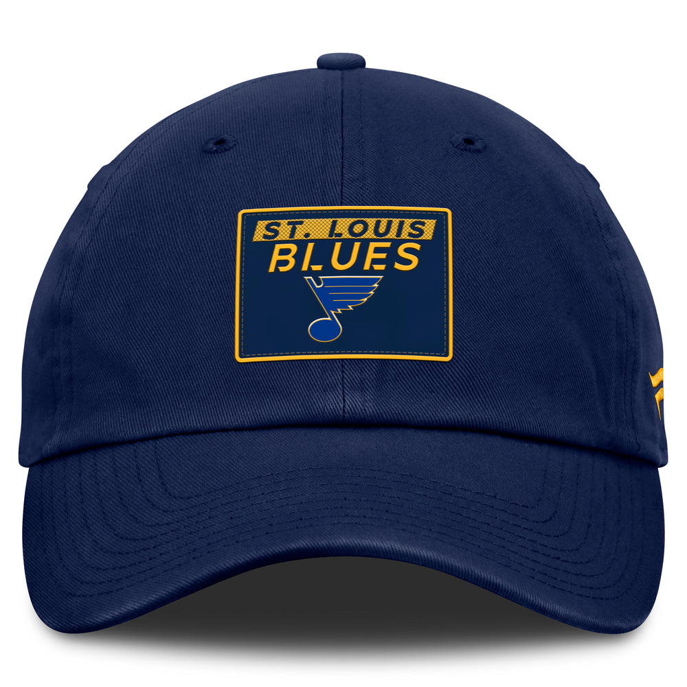 ST. LOUIS BLUES FANATICS MENS AUTHENTIC PRO RINK PRIME STRAPBACK Hat Fanatics   