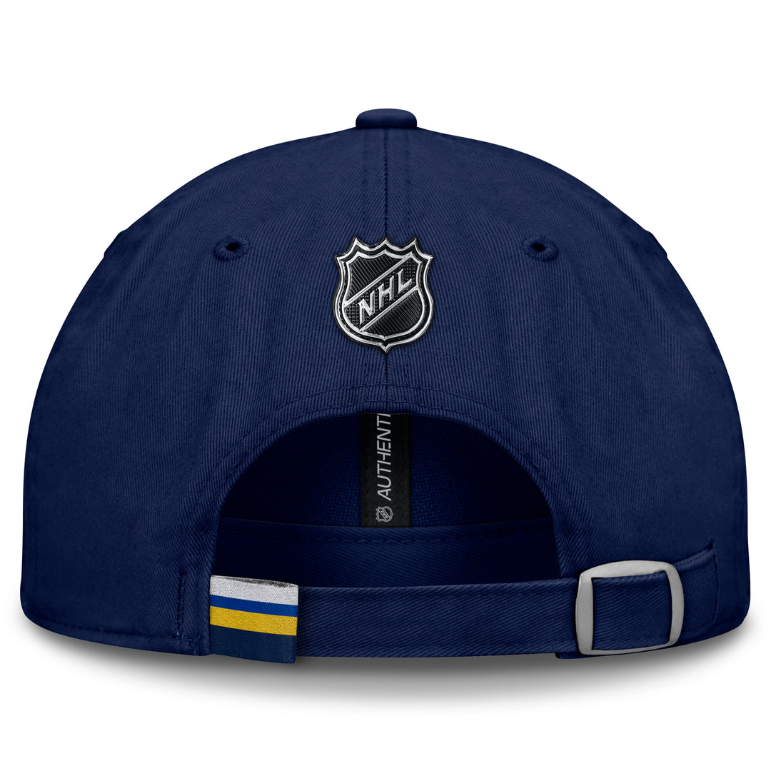 ST. LOUIS BLUES FANATICS MENS AUTHENTIC PRO RINK PRIME STRAPBACK Hat Fanatics   