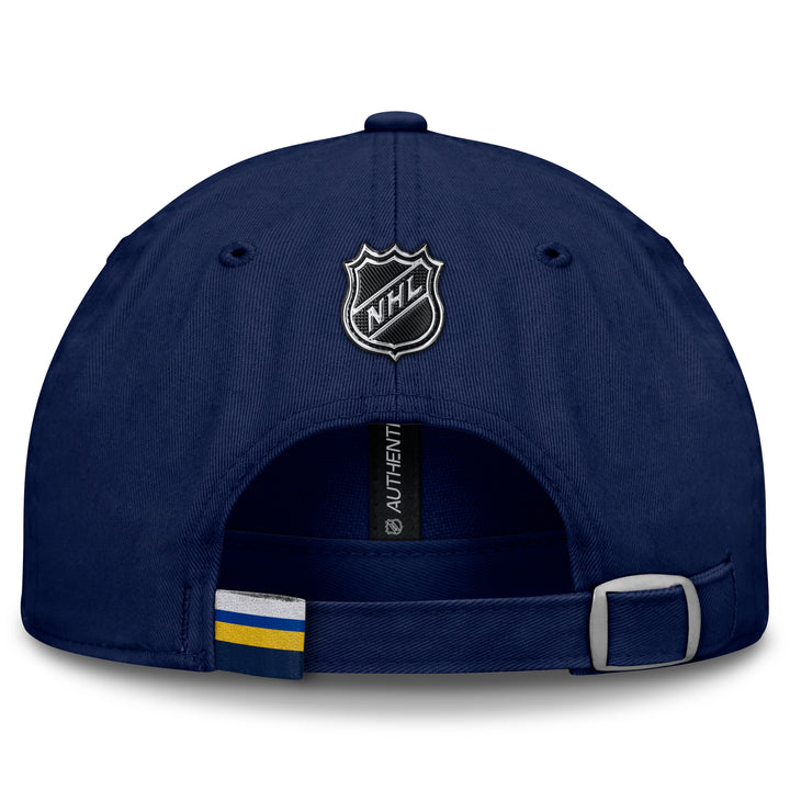 ST. LOUIS BLUES FANATICS MENS AUTHENTIC PRO RINK PRIME STRAPBACK Hat Fanatics   