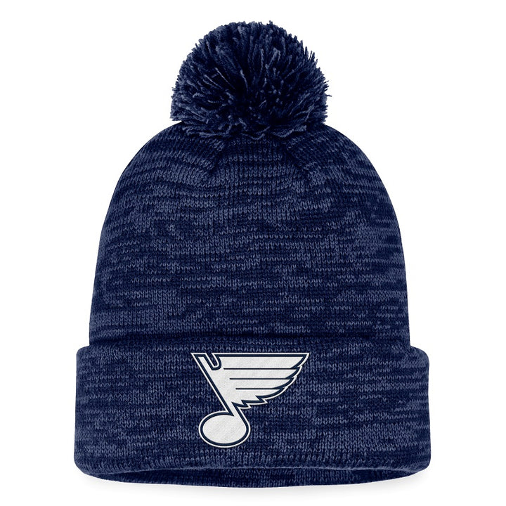 ST. LOUIS BLUES FANATICS BLUE TONAL KNIT HAT - NAVY Knit Fanatics