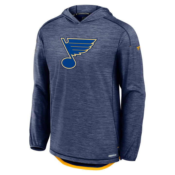 ST. LOUIS BLUES AUTHENTIC PRO HEATHERED HOODIE Apparel & Accessories Fanatics   