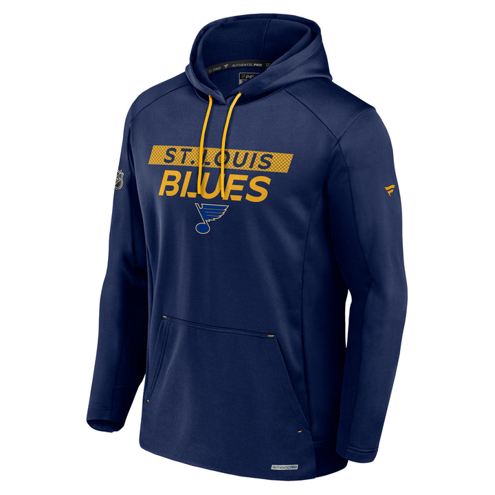 ST. LOUIS BLUES AUTHENTIC PRO RINK PERFORMANCE HOODIE - NAVY Apparel & Accessories Fanatics   