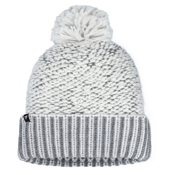 ST. LOUIS BLUES FANATICS AP TONAL POM KNIT HAT - Black and White Knit Fanatics