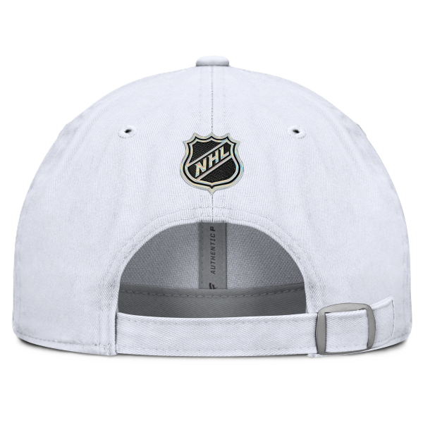 ST. LOUIS BLUES FANATICS 2025 HOCKEY FIGHTS CANCER STRAPBACK - WHITE/PURPLE