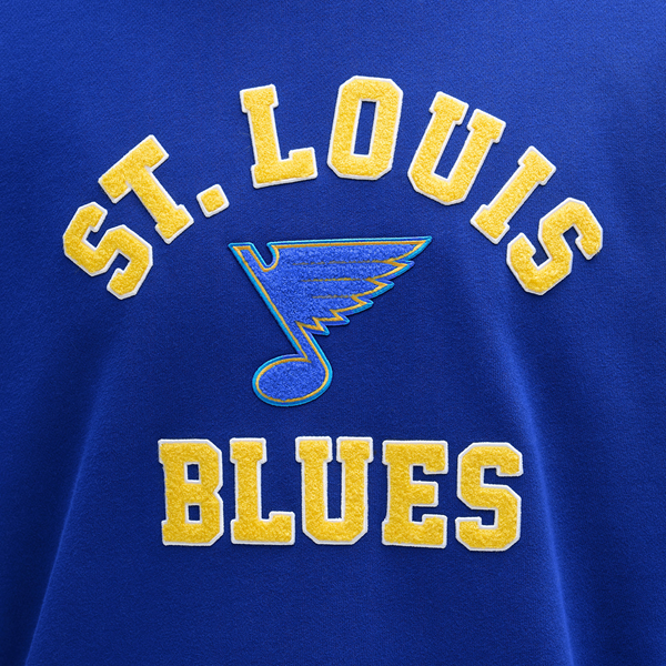 ST. LOUIS BLUES LULULEMON STEADY STATE CREWNECK - ROYAL Crewneck Sweatshirt Lululemon