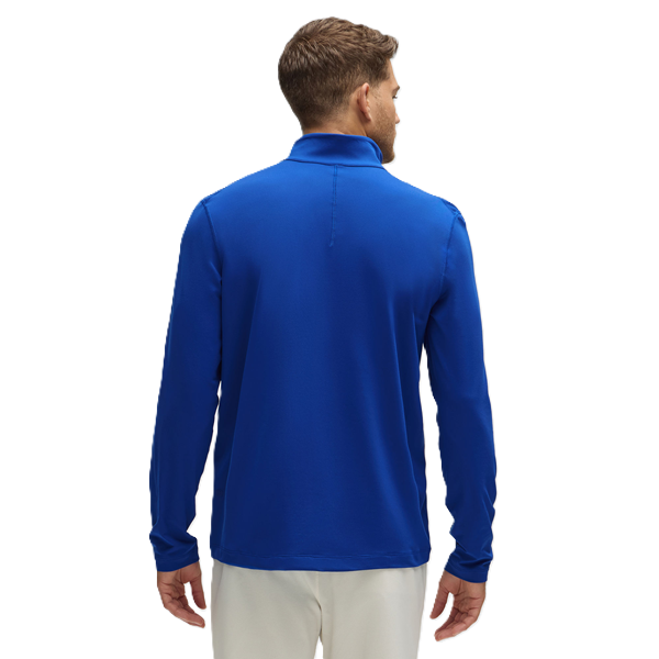 ST. LOUIS BLUES LULULEMON SOFT JERSEY 1/4 ZIP - ROYAL
