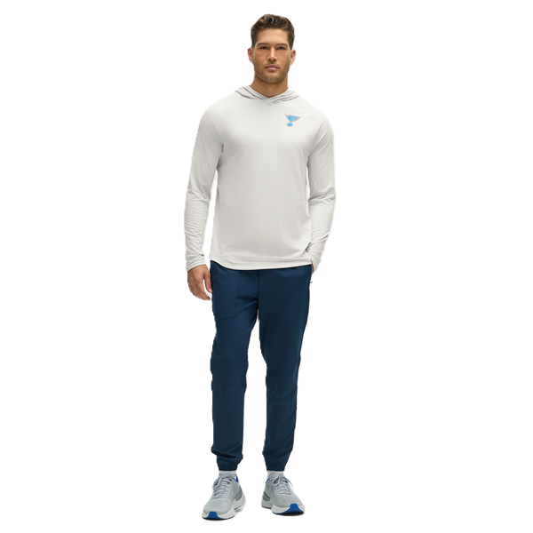 ST. LOUIS BLUES LULULEMON LICENSE TO TRAIN HOODIE - TURTLEDOVE ST. LOUIS BLUES LULULEMON LICENSE TO TRAIN HOODIE - TURTLEDOVE