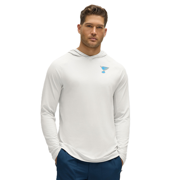 ST. LOUIS BLUES LULULEMON NOTE LOGO LICENSE TO TRAIN HOODIE - TURTLEDOVE Hoodie Lululemon