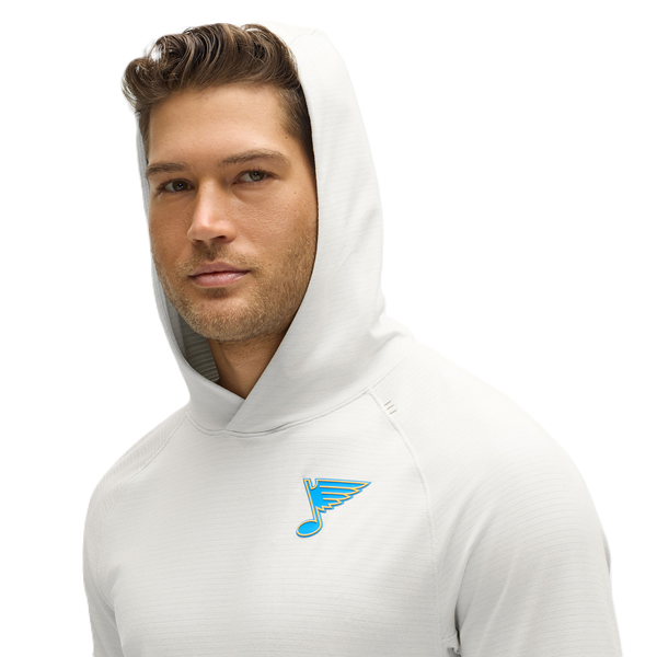 ST. LOUIS BLUES LULULEMON NOTE LOGO LICENSE TO TRAIN HOODIE - TURTLEDOVE Hoodie Lululemon